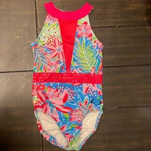 Chalk Warrior x Ozone Sarasota Gymnastics Leotard